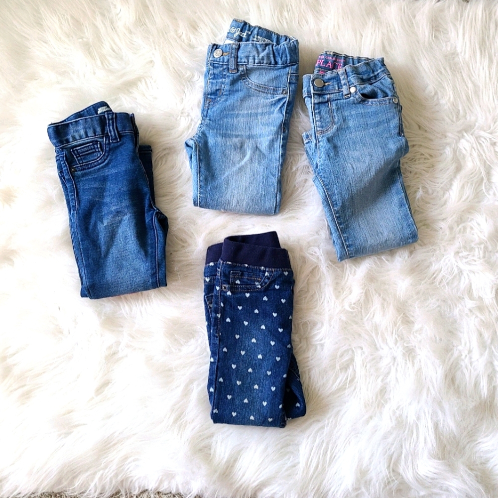Cat & Jack Jeans lot Toddler girl
